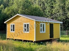 Дачный домик с тремя комнатами фото