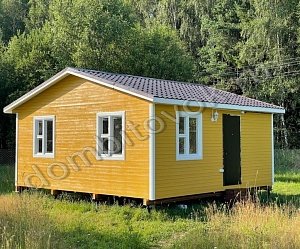 №9 Дачный домик с тремя комнатами