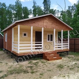 Фото дачного домика 6х7 метра_1