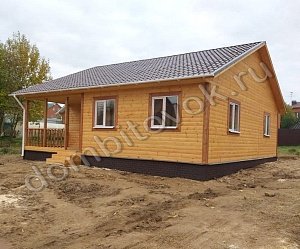 №14 Домик садовый с террасой, прихожей и двумя спальнями