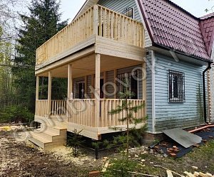 Веранда для бытовки