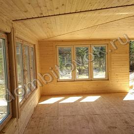 Веранда недорого с панорамными окнами