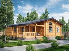 Дом из бруса "Schatz"