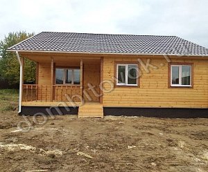 №14 Домик садовый с террасой, прихожей и двумя спальнями