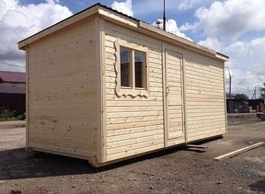 №24 Увеличение высоты лицевой стороны бытовки