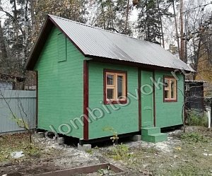 №10 Садовый одноэтажный домик с тамбуром и двумя спальнями