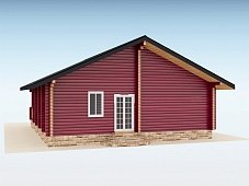 Дом из бруса "Rose"