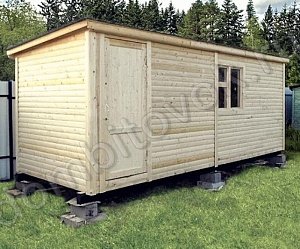 №1 Бытовка дачная стандарт (утепленная)