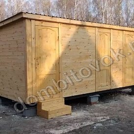 Бытовка с тремя помещениями фото