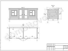 Бытовки дачные двухкомнатные с двумя окнами фото