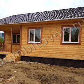 Дом для сезонного проживания размер 10х10 метров