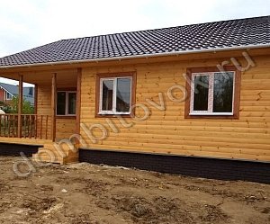 №3 Дачный домик с верандой и двумя комнатами