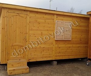 №8 Хозблок деревянный без окон
