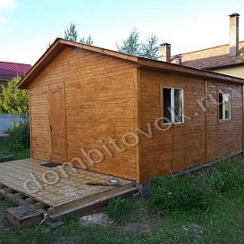 Дачный домик с двумя комнатами фото