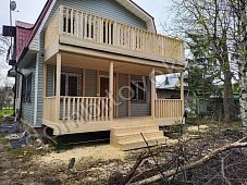 Веранда для бытовки фото