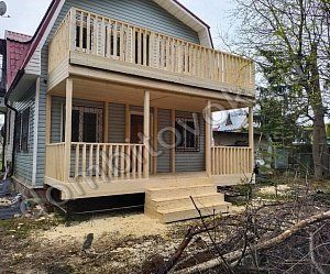 Веранда для бытовки