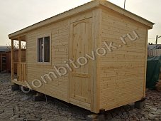 Фото хозблока для дачи с верандой