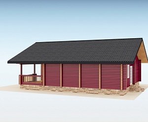 Дом из бруса "Rose"