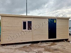 Фото хозблока с металлической дверью