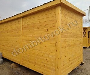 №8 Хозблок деревянный без окон