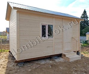 №7 Дачный домик шириной три метра