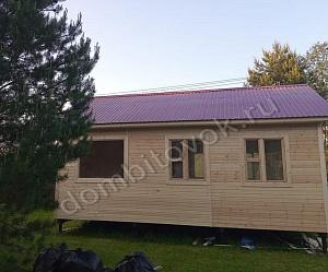 №15 Дачный дом с прихожей, двумя комнатами и кухней