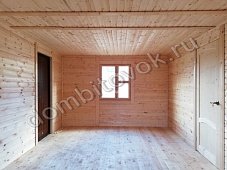 Дачный домик с тремя комнатами фото