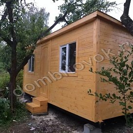 Дачная бытовка для временного проживания фото