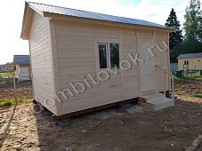 Мини домик с душем и туалетом фото