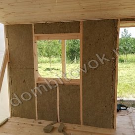 Утепление каркасного домика фото