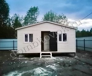 №4 Дачный домик с двумя комнатами